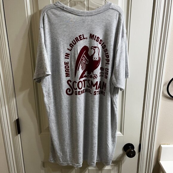 Scotsman General Store T Shirt XL Polyester Cotton Eagle Logo Hometown - Picture 3 of 8